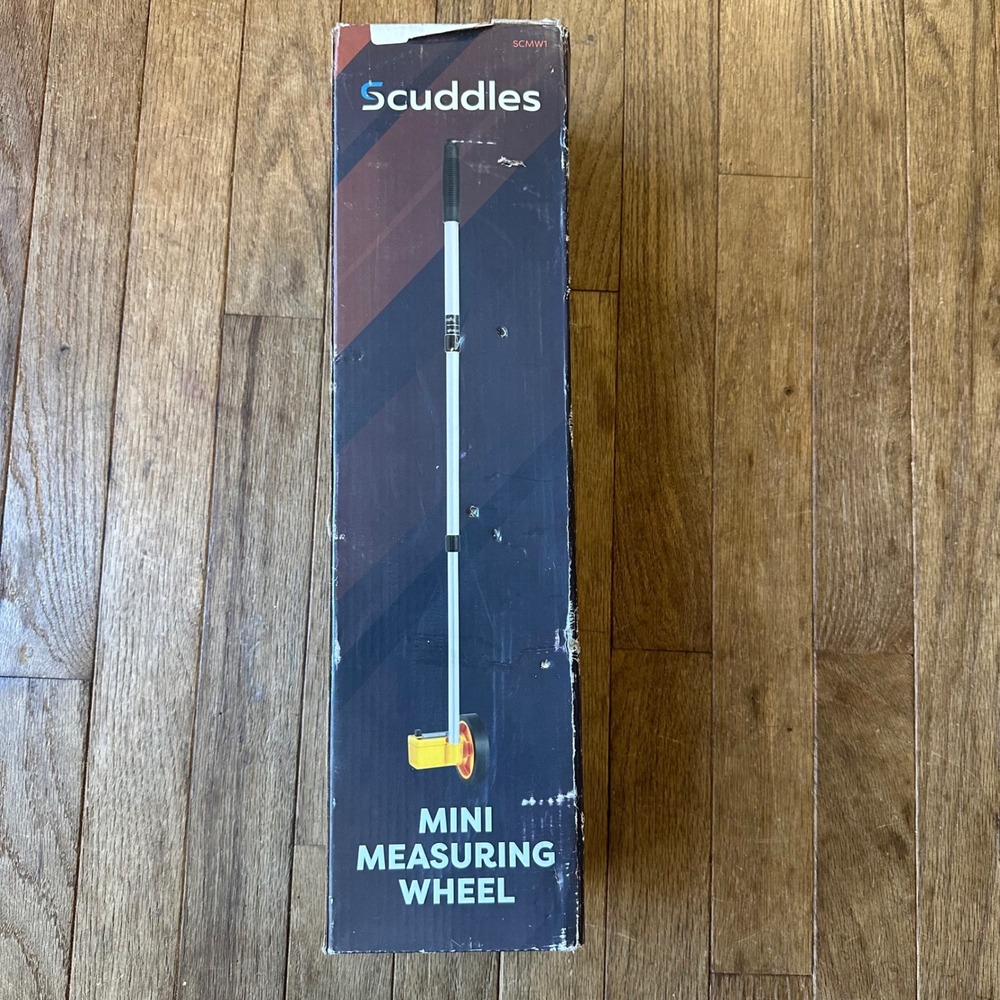 Scuddles Mini Collapsible Measuring Wheel 39 Inches for Distance Measurement NEW